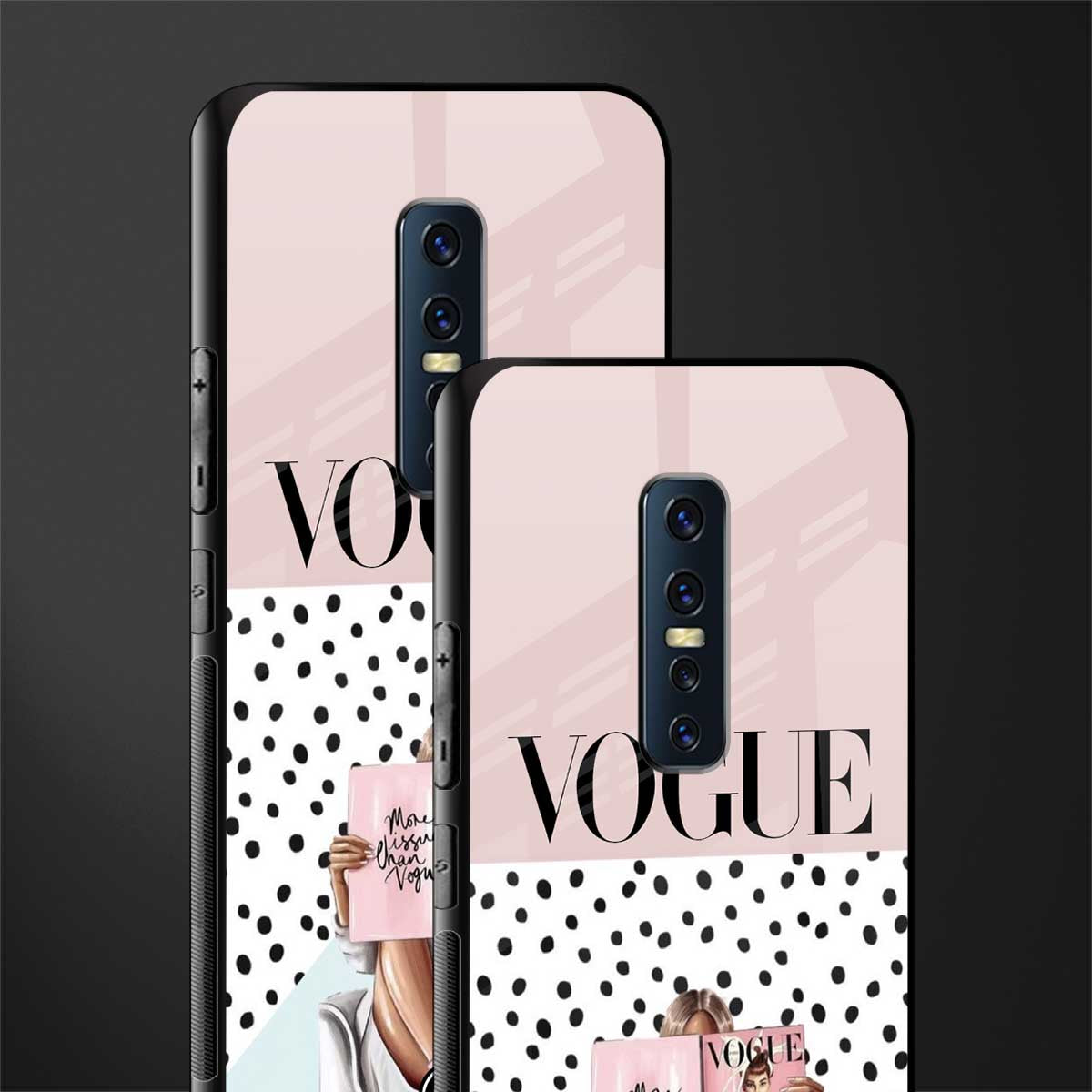 vogue queen glass case for vivo v17 pro image-2