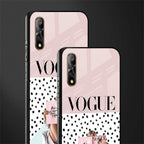 vogue queen glass case for vivo s1 image-2