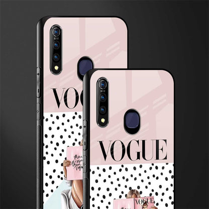 vogue queen glass case for vivo z1 pro image-2