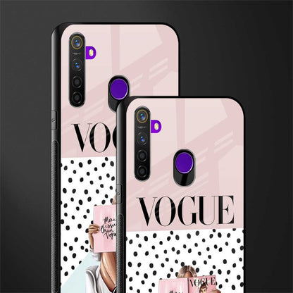 vogue queen glass case for realme 5i image-2