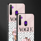 vogue queen glass case for realme 5 image-2