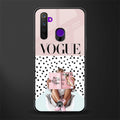 vogue queen glass case for realme 5 pro image