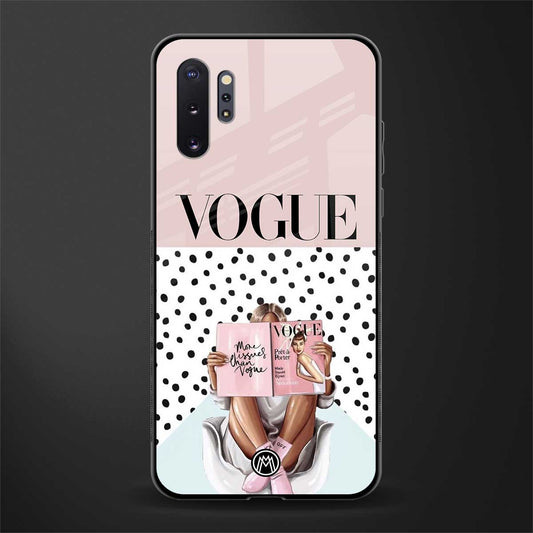 vogue queen glass case for samsung galaxy note 10 plus image