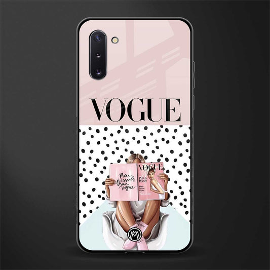 vogue queen glass case for samsung galaxy note 10 image
