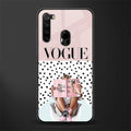 vogue queen glass case for redmi note 8 image