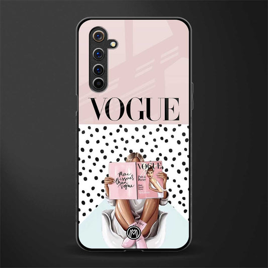 vogue queen glass case for realme 6 pro image
