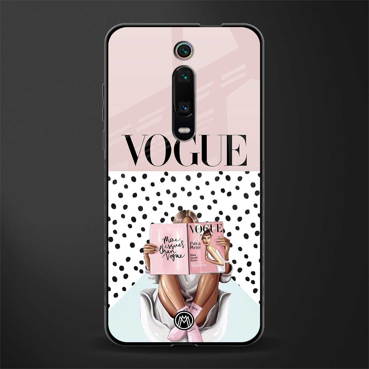 vogue queen glass case for redmi k20 pro image