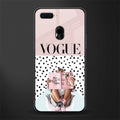 vogue queen glass case for oppo a12 image