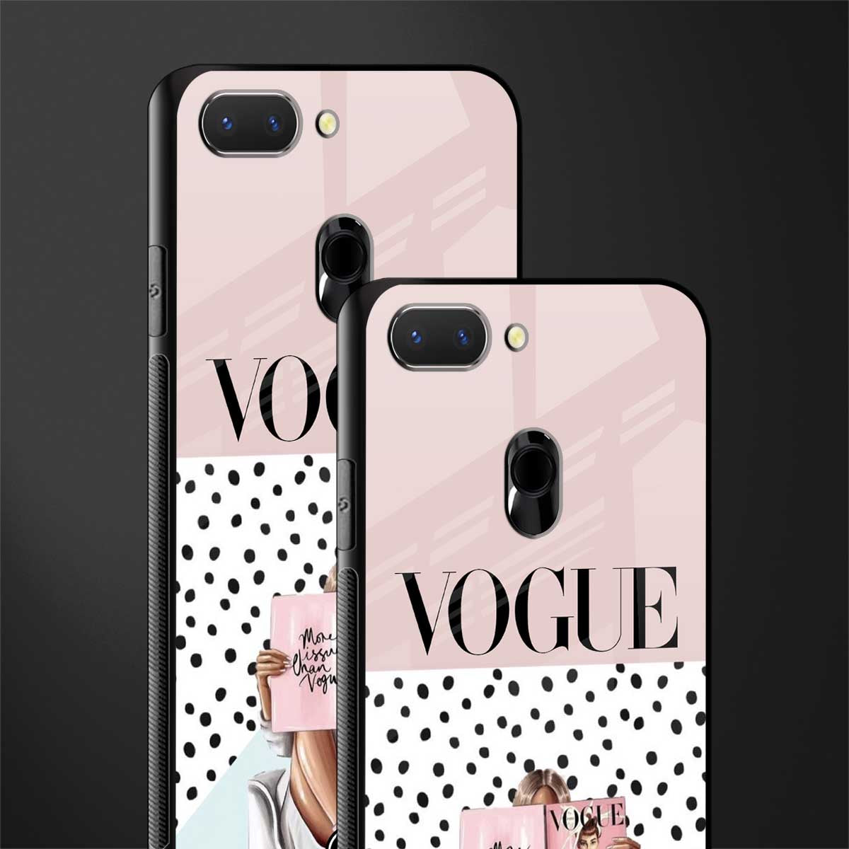 vogue queen glass case for oppo a5 image-2
