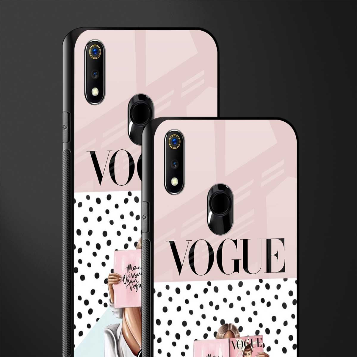 vogue queen glass case for realme 3 image-2