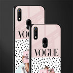 vogue queen glass case for realme 3 pro image-2