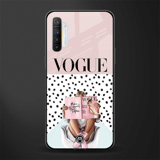 vogue queen glass case for realme x2 image