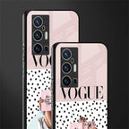 vogue queen glass case for vivo x70 pro plus image-2