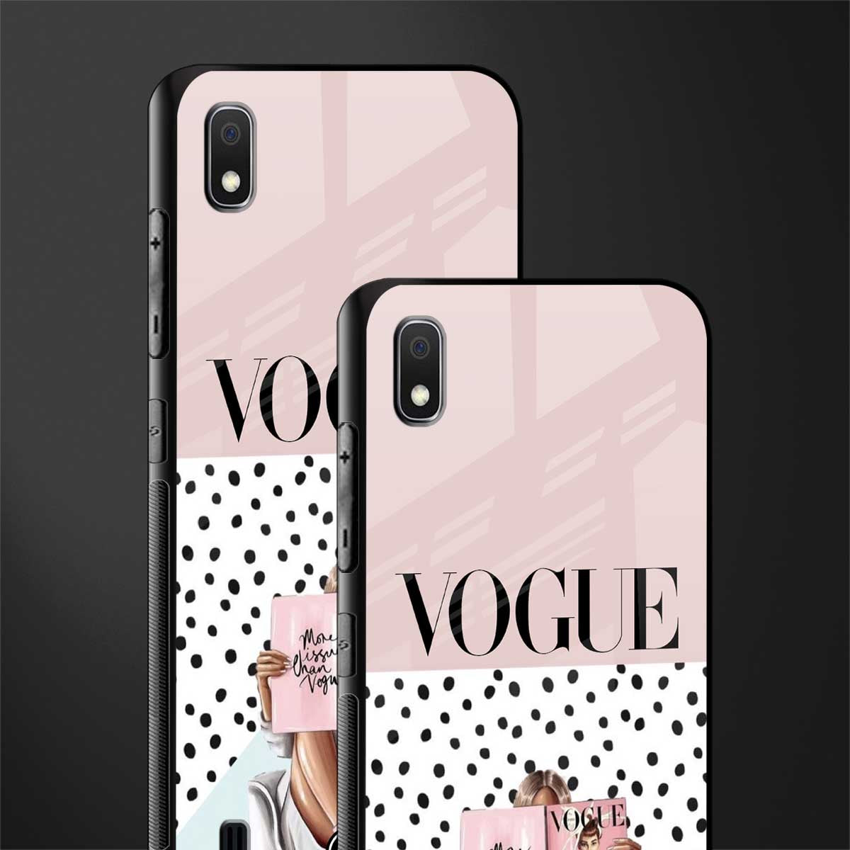 vogue queen glass case for samsung galaxy a10 image-2