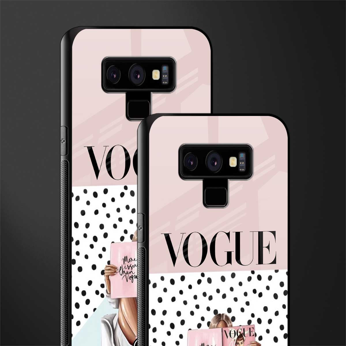 vogue queen glass case for samsung galaxy note 9 image-2