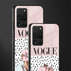 vogue queen glass case for samsung galaxy s20 ultra image-2