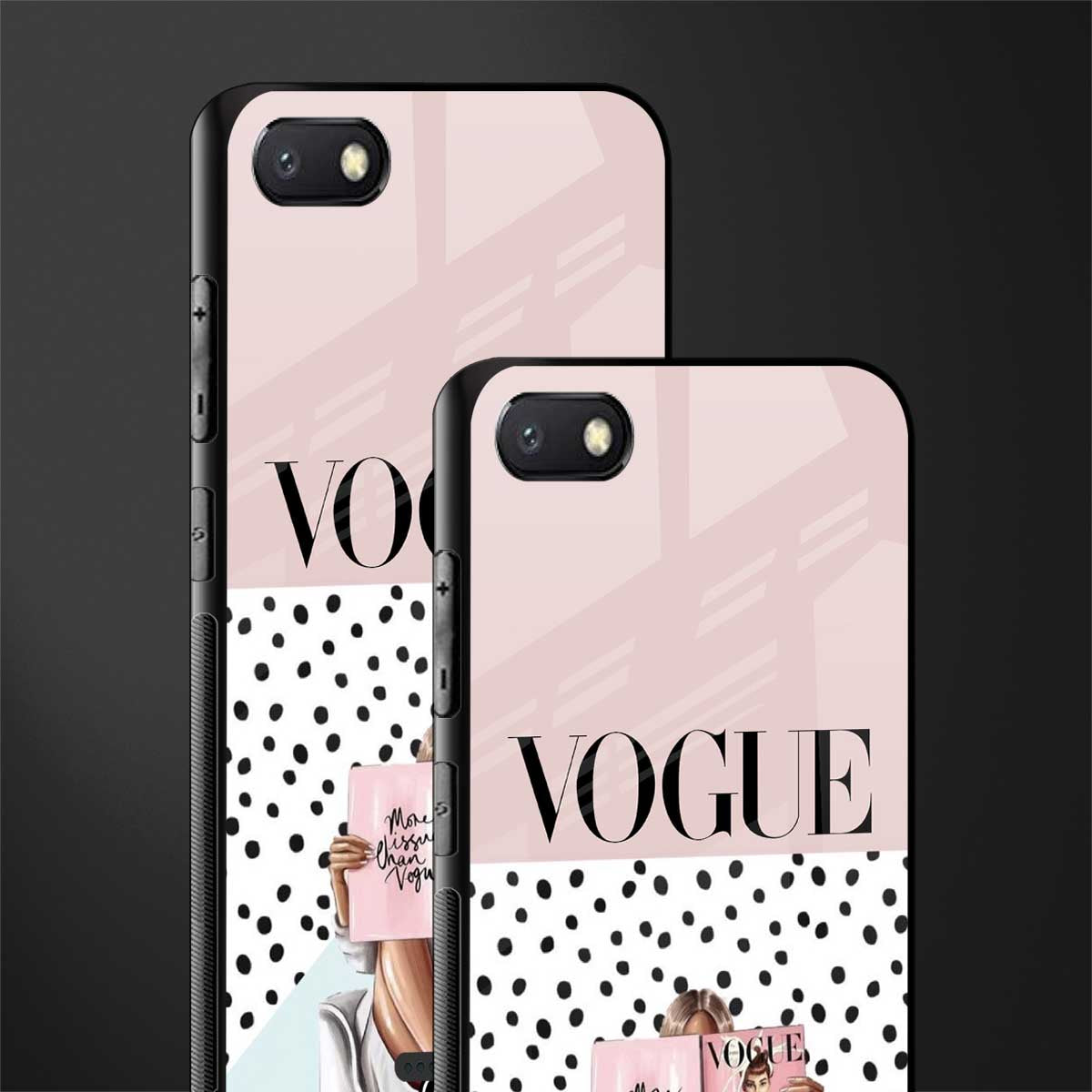 vogue queen glass case for redmi 6a image-2