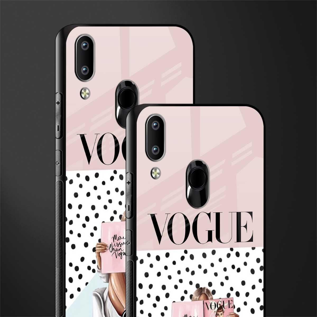 vogue queen glass case for vivo y91 image-2