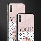 vogue queen glass case for redmi 9i image-2