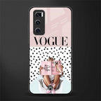 vogue queen glass case for vivo v20 se image