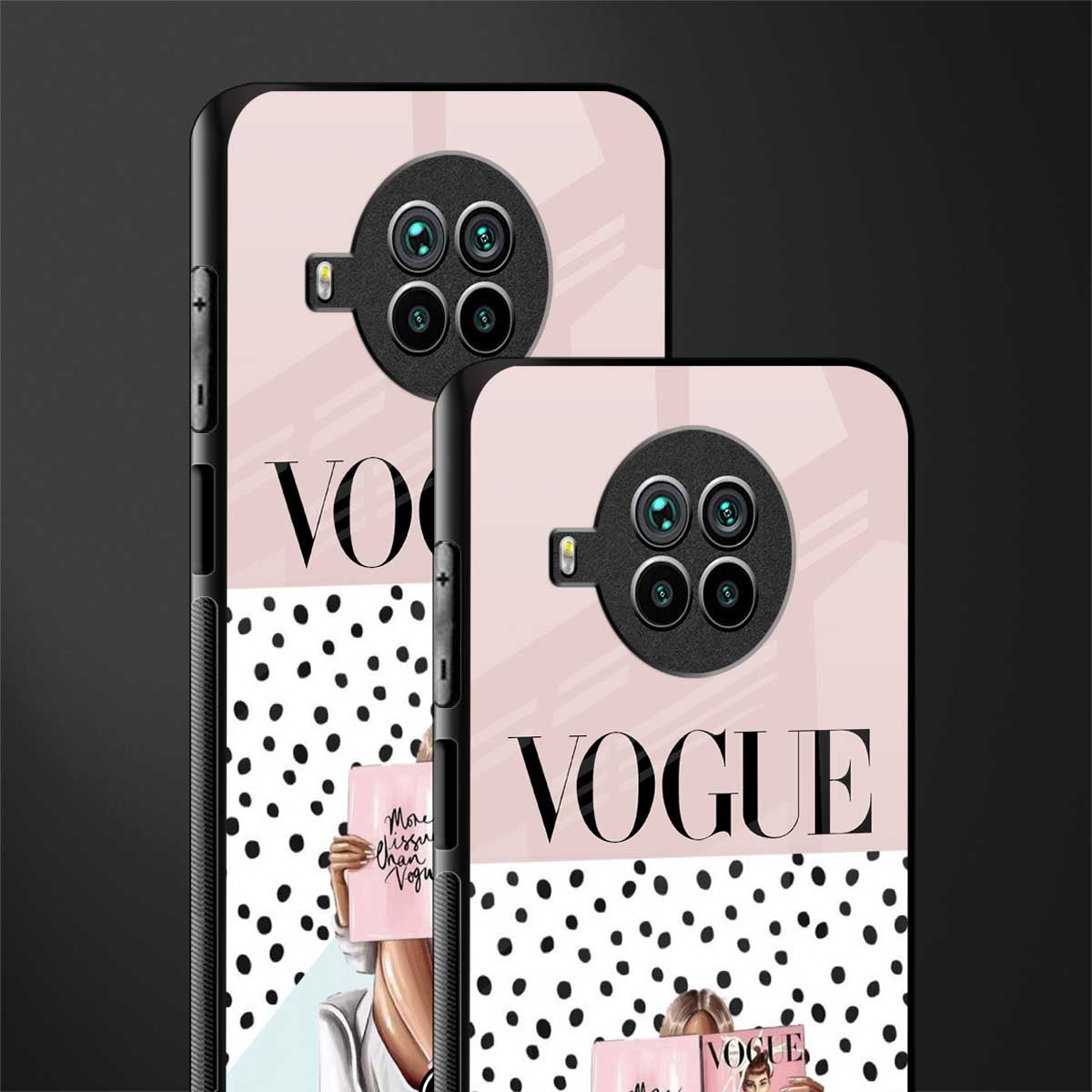 vogue queen glass case for mi 10i image-2
