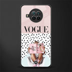 vogue queen glass case for mi 10i image