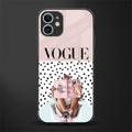 vogue queen glass case for iphone 12 image