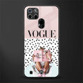 vogue queen glass case for realme c21 image