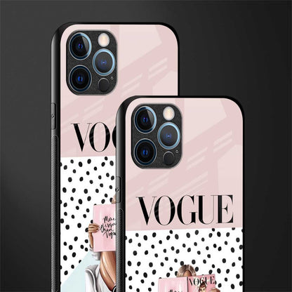 vogue queen glass case for iphone 14 pro max image-2