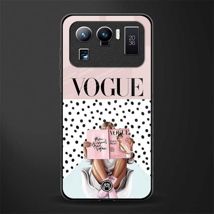 vogue queen glass case for mi 11 ultra 5g image