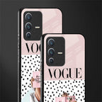 vogue queen glass case for vivo v23 5g image-2