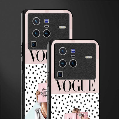 vogue queen glass case for vivo x80 pro 5g image-2