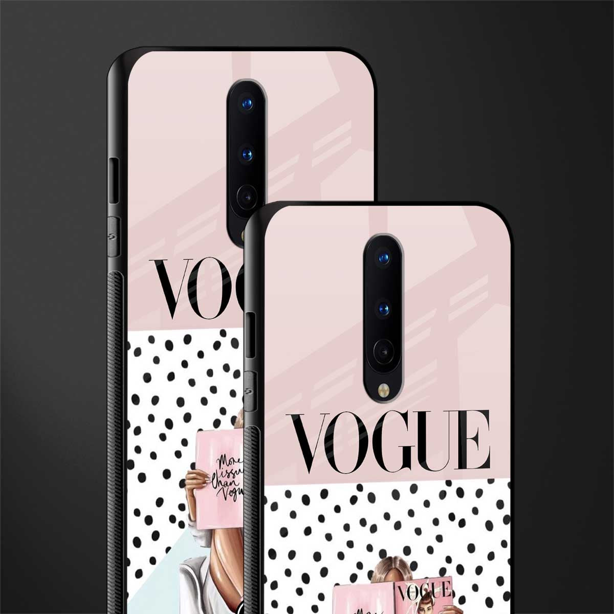 vogue queen glass case for oneplus 8 image-2