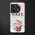 vogue queen back phone cover | glass case for oneplus 11