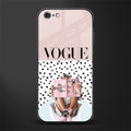 vogue queen glass case for iphone 6 plus image