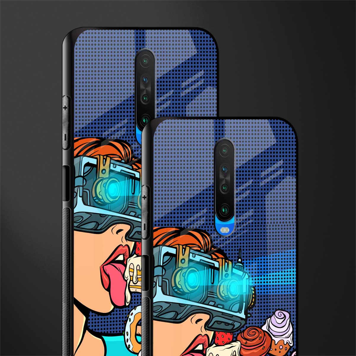 vr dessert glass case for poco x2 image-2