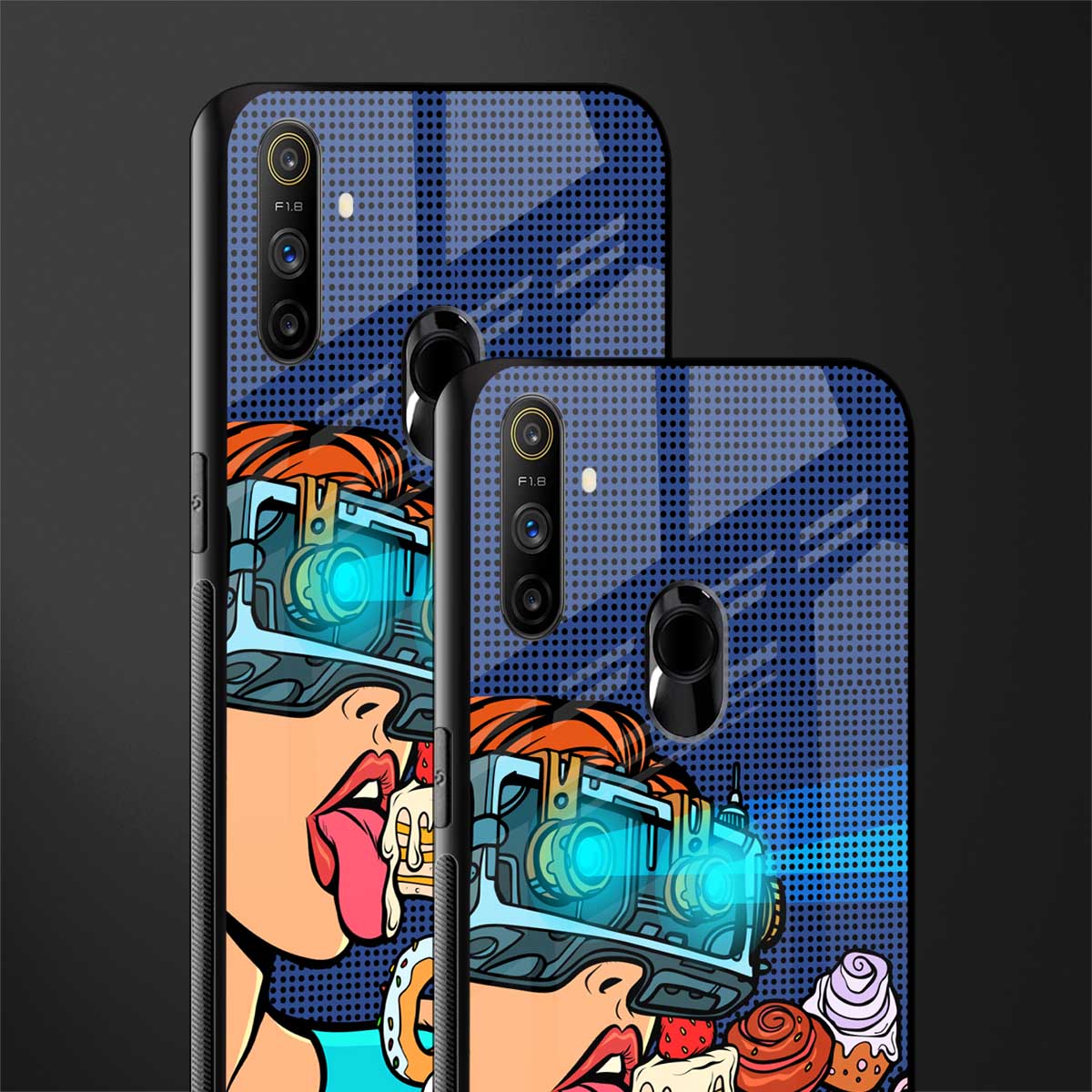 vr dessert glass case for realme narzo 10a image-2