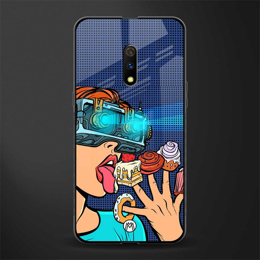 vr dessert glass case for realme x image