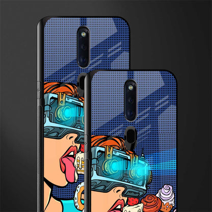 vr dessert glass case for oppo f11 pro image-2