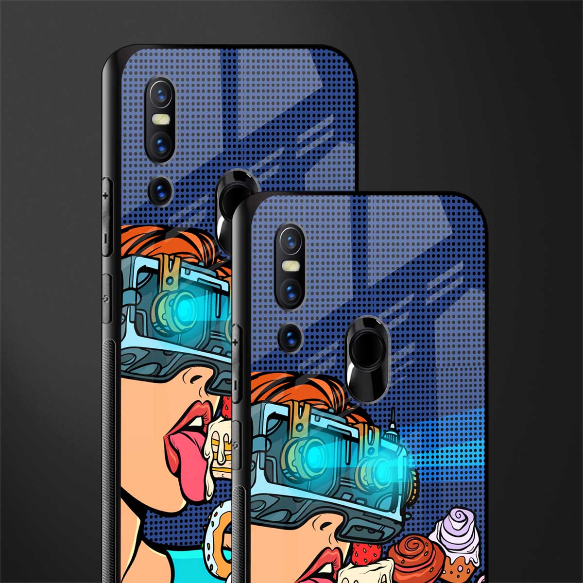 vr dessert glass case for vivo v15 image-2