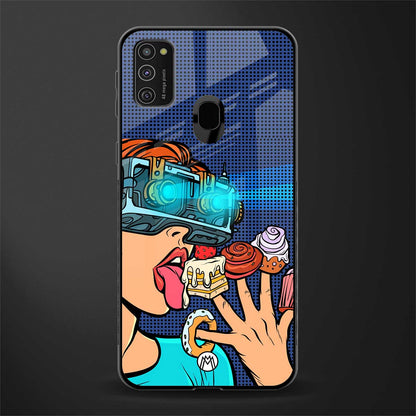 vr dessert glass case for samsung galaxy m21 image