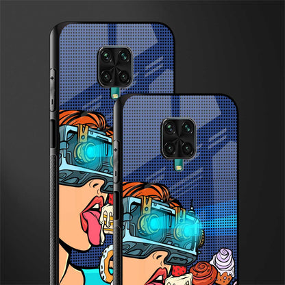 vr dessert glass case for redmi note 9 pro max image-2