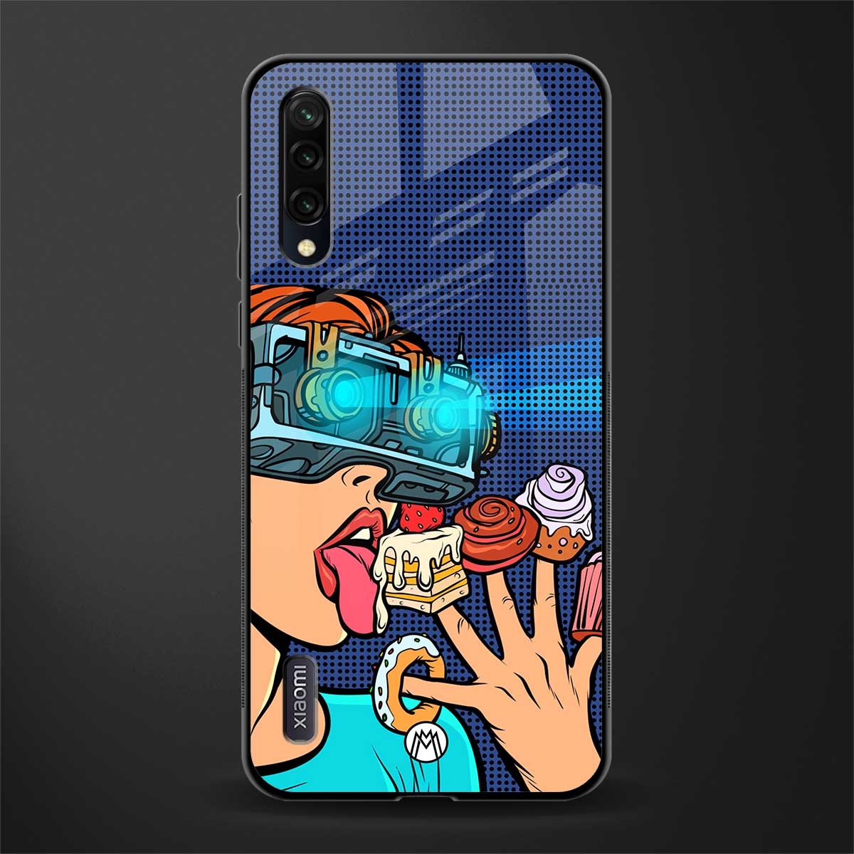 vr dessert glass case for mi a3 redmi a3 image