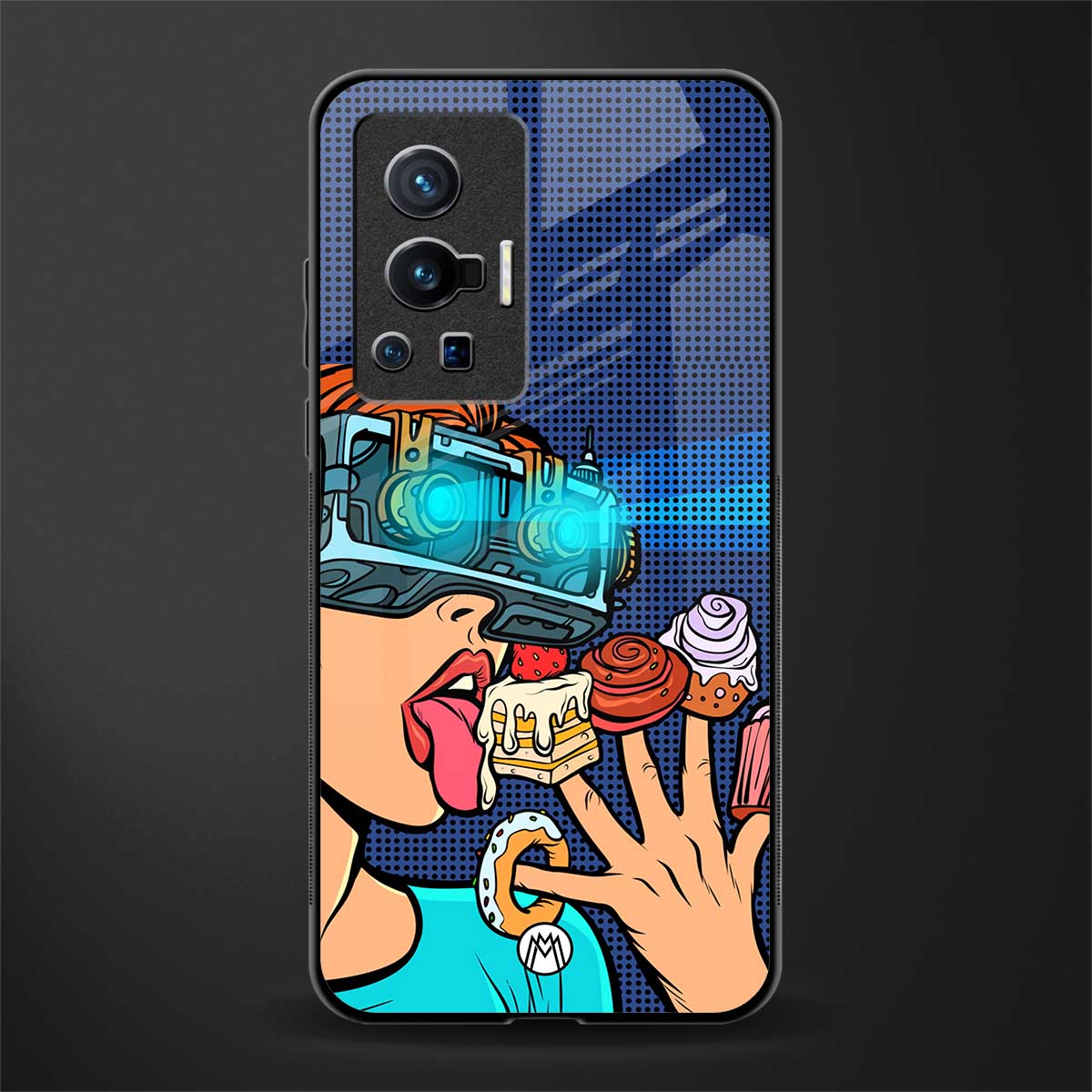 vr dessert glass case for vivo x70 pro image