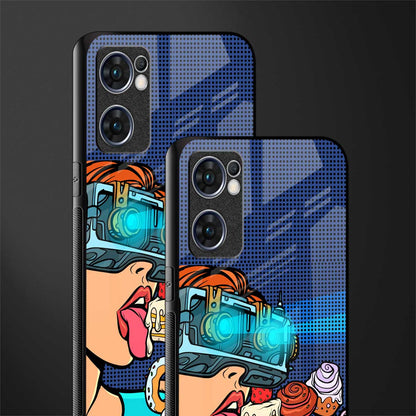 vr dessert glass case for oppo reno7 5g image-2