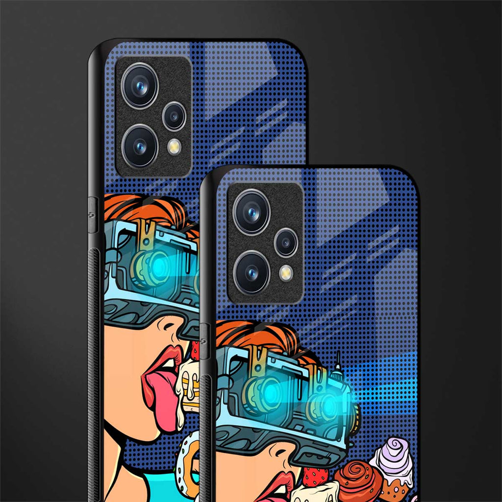vr dessert glass case for realme 9 4g image-2