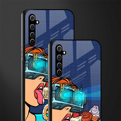 vr dessert glass case for realme x50 pro image-2