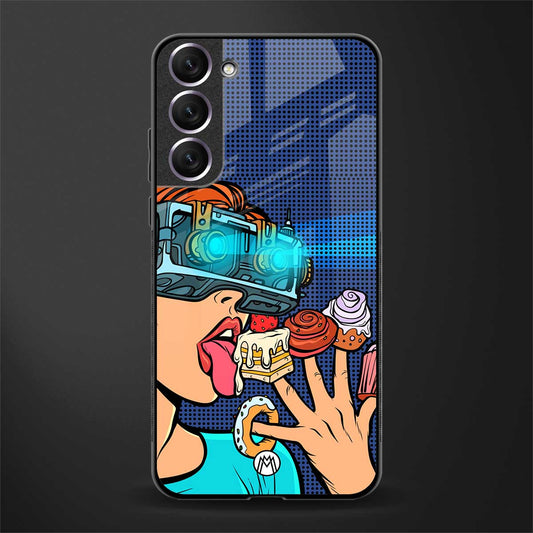 vr dessert glass case for samsung galaxy s21 plus image
