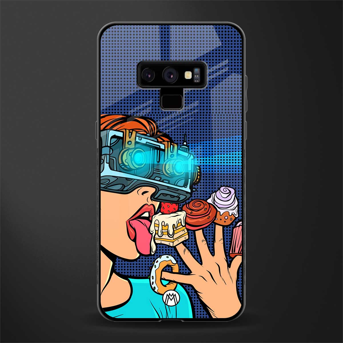 vr dessert glass case for samsung galaxy note 9 image