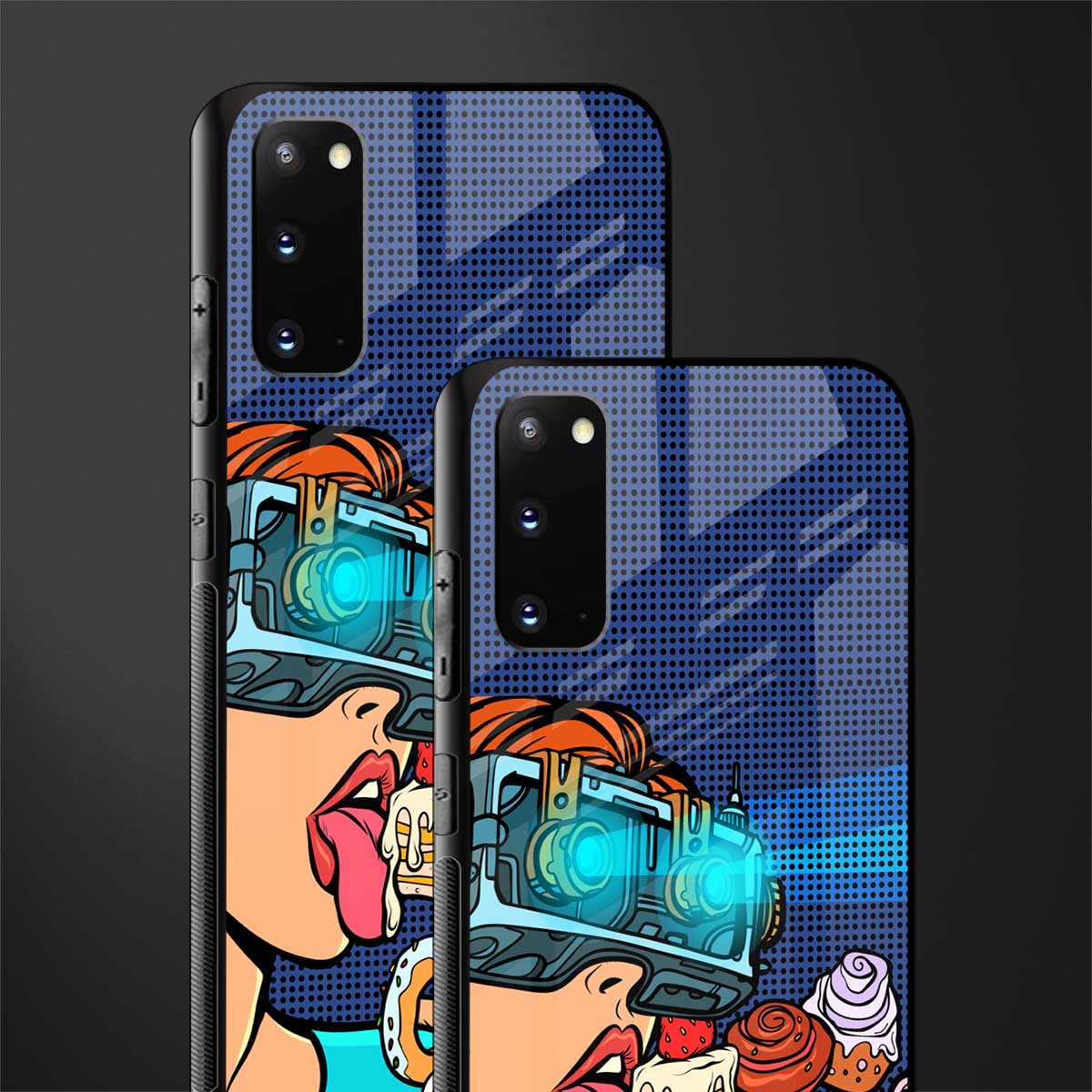 vr dessert glass case for samsung galaxy s20 image-2